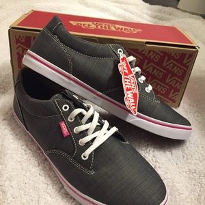 Pink & Gray Vans
